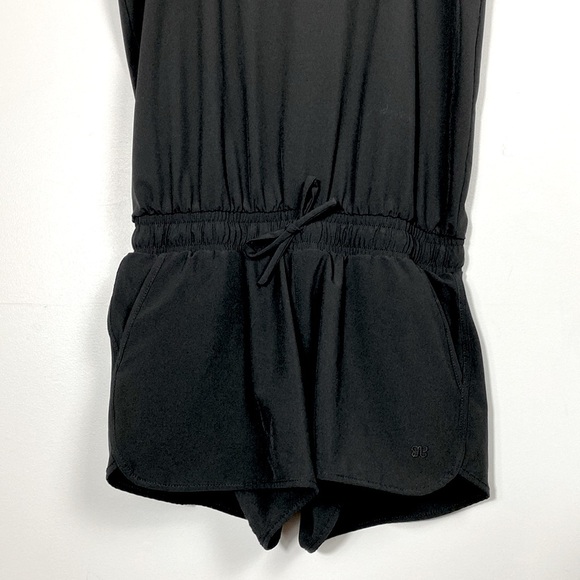 Albion Fit Black Romper Jumpsuit size medium - Picture 4 of 16